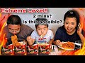 2X EXTREME Spicy noodles, 2PACKS EACH in 2MINS!!! FUNNIEST VIDEO EVER, NEPALI MUKBANG CHALLENGE