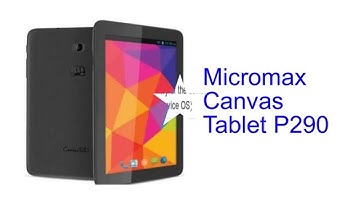 Micromax Canvas Tab P290 Unboxing - Gadgets 365.