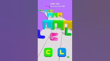 Blob Shifter 3D Level 1544 | Brixuplayz #shorts #youtubeshorts #gaming