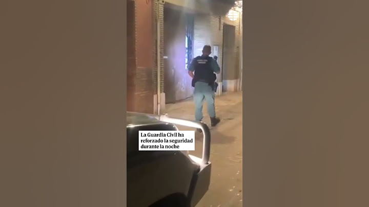 Patrullas nocturnas en los pueblos afectados por la DANA para evitar los robos