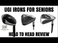 Ultra game improvement irons for seniors  head to head review  cobra wilson  cleveland
