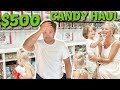 Triplets 500 candy haul