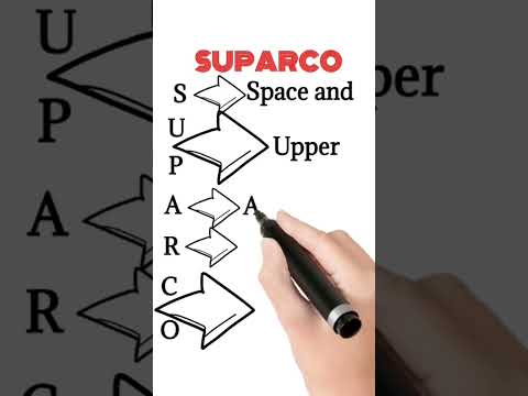What is SUPARCO|SPARCO