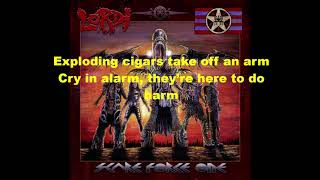 Lordi - Hell Sent In The Clowns Lyrics