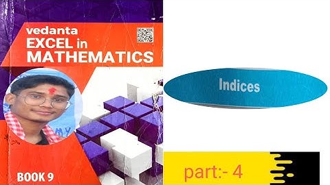 Class 9 || Indices solutions of Vedanta excel in mathematics by Nabin Kumar Singh