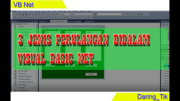 BELAJAR VB NET #7A : Belajar Perulangan Didalam Visual Basic Net
