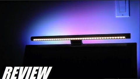 REVIEW: Yeelight Smart LED Monitor Light Bar Pro - RGB Backlight & Desk Lamp! [Wi-Fi]