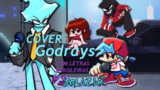 Cover Godrays Com As Letras Brasileiras Da Galaccine