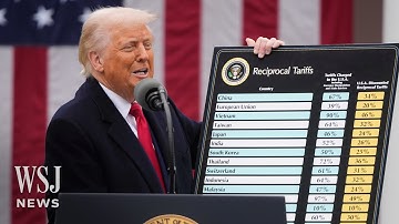 Trump Announces 10% Baseline Tariff, Reciprocal Tariffs on Some Nations | WSJ News