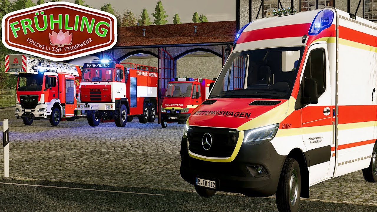 LS22 FRÜHLING - Feuerwehr endlich  Einsatzbereit: Erster schlimmer Einsatz für mich!