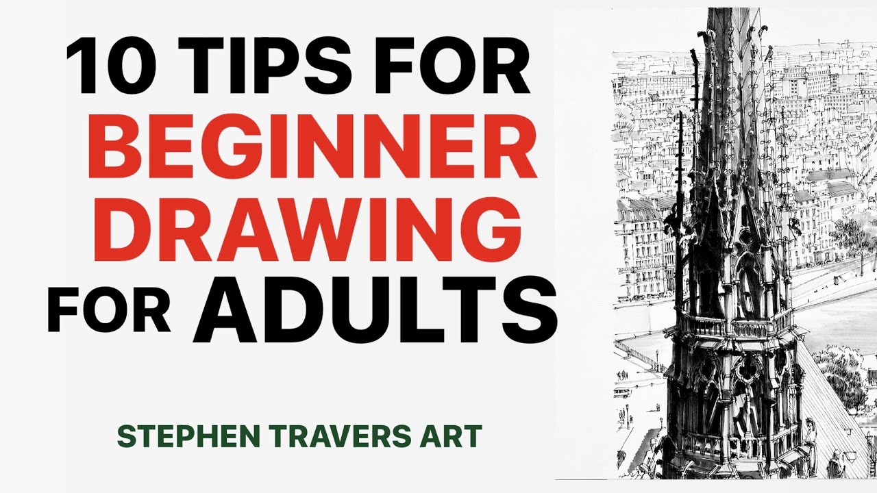 10 Tips for Beginner Drawing for Adults 