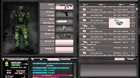 Combat Arms my inventory and inbox is getting full.. O.O