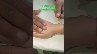 Hand joint physiotherapy @himvedaphysiotherapy Resimi