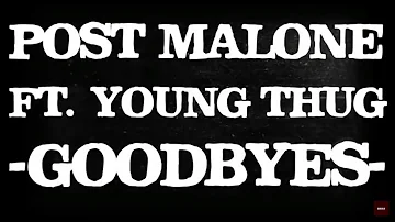 Post Malone - Goodbyes (Lyrics)