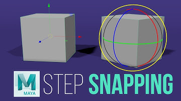 Move + Rotate Snap At Set Increments in Maya