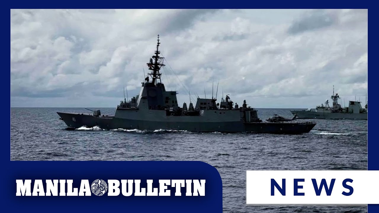 Exercise ALON: AFP sails with Australia, Canada in West PH Sea - YouTube