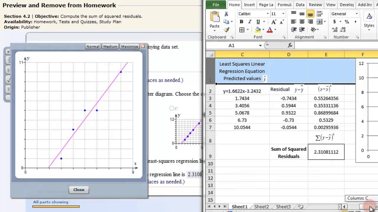 Regression Chart Excel 2013