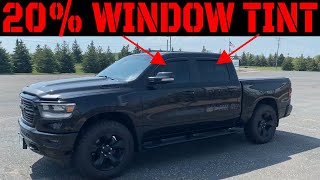 5th Gen Ram 1500 20% Window Tint