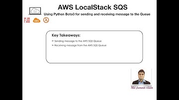 AWS LocalStack SQS - Sending and processing message from Python boto3