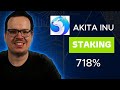 Stake AKITA crypto 🚀 Earn Up to 718% APY by Staking AKITA INU | AKITA INU coin | AKITA token