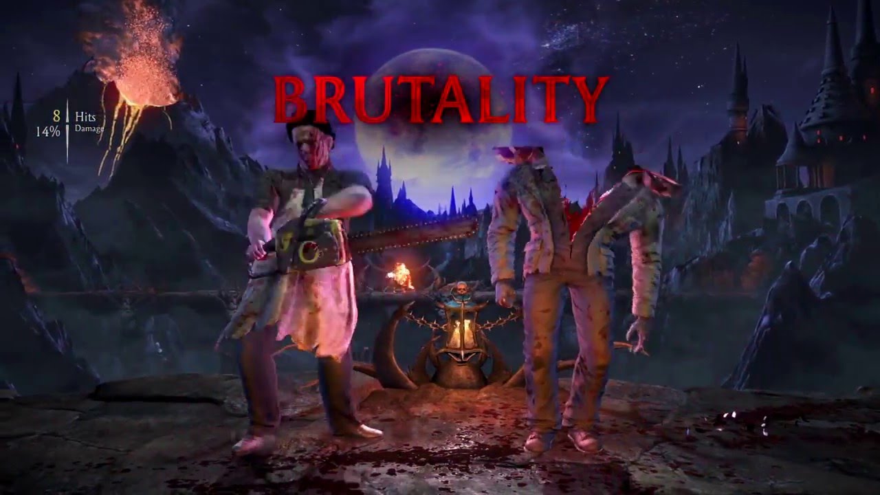 Mortal Kombat X Leatherface BRUTALITIES and FATALITIES!!! YouTube