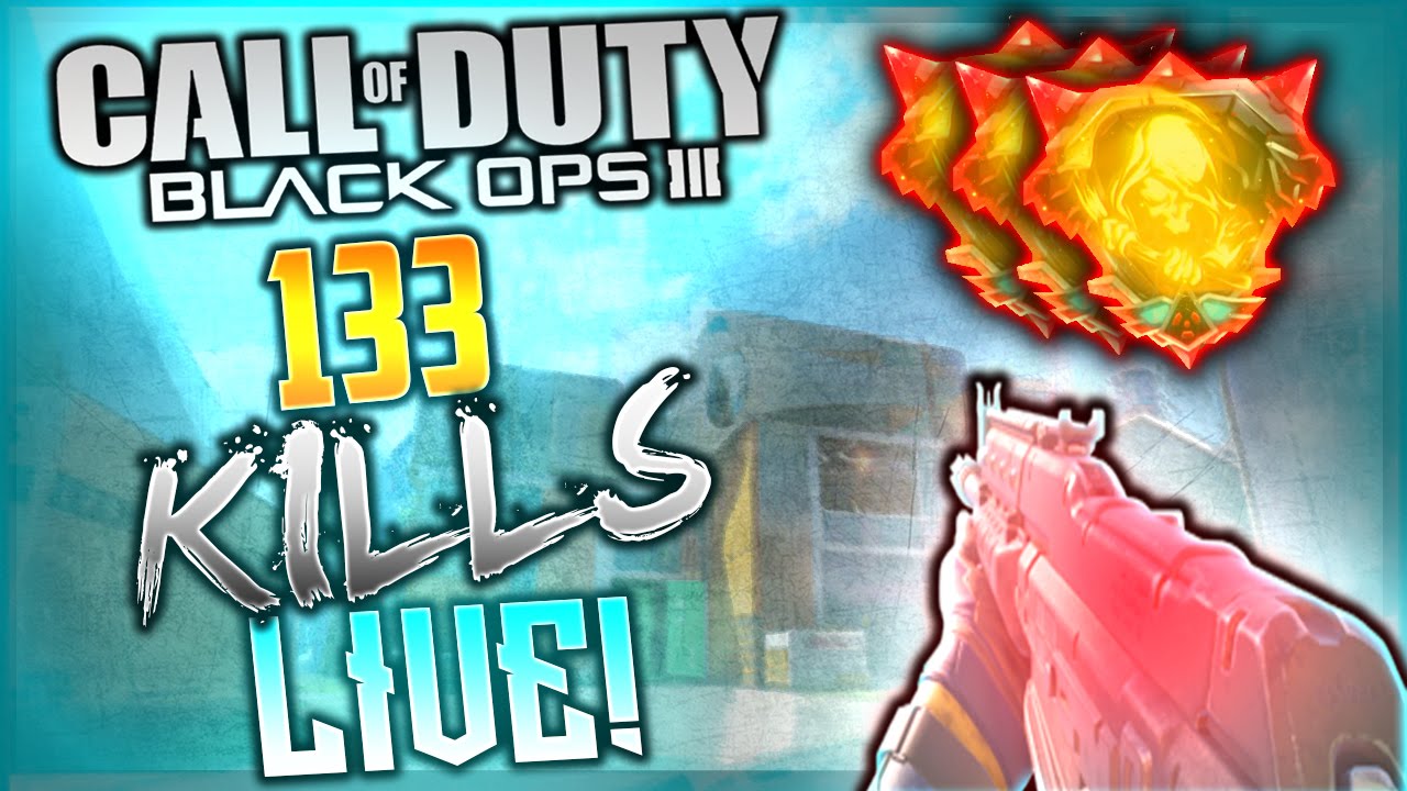 "NUCLEAR!" 133 KILLS SOLO ON NUK3TOWN (BLACK OPS 3 LIVE)