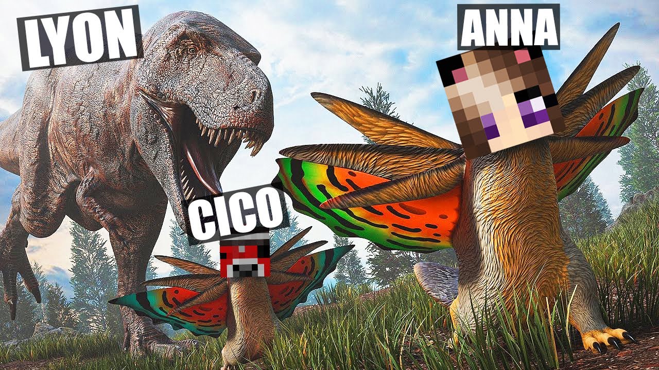 VITA REALE di un DINOSAURO insieme ai MIEI AMICI!