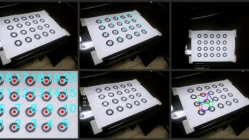 Camera Calibration with Rings pattern