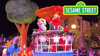 Sesame Street Christmas Night Parade 2023 | SeaWorld Orlando Florida
