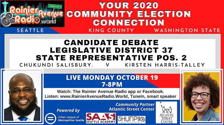 Candidate Debate - 37th LD State Rep Pos 2   Salisbury v Harris Talley 10-19-20