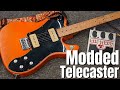 Modifying a Squier Telecaster Custom P90 Guitar
