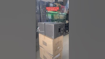 Loa Line array 2x10” 3-way #CARVIN TRx3210 🇺🇸😍 #HoangTungAudio #linearray #loa #loaarray #loabai