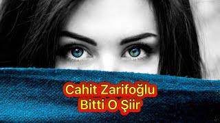 Cahit Zarifoğlu / Bitti O Şiir….    Tılsım’lı Şiirler Resimi