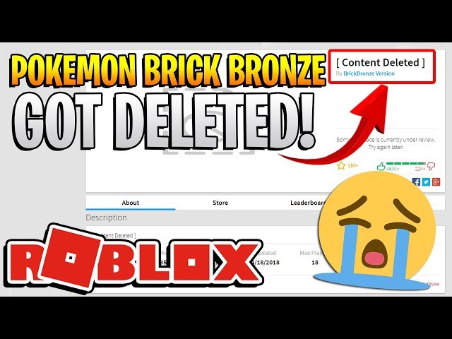 Pokemon Brick Bronze Was Deleted 5 Years Ago Today. (April 18th) #Poke