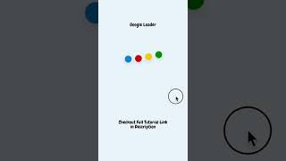 Google Loader In Html Css #youtubeshorts #shortsvideo #shorts #short Update