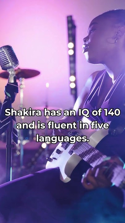 Did you know this interesting fact about Shakira? - YouTube
