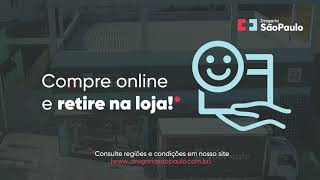 Compre no site e retire na loja