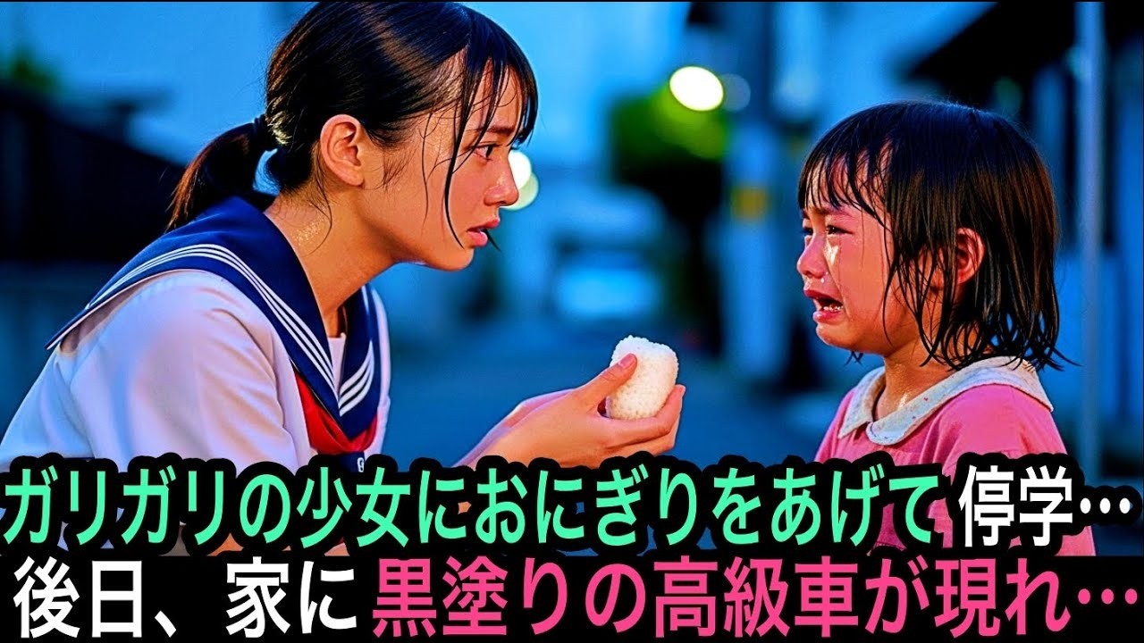 「ありがとう、これでしばらくお腹空かない」おにぎり一つが、すべてを動かした。“もったいない”を命に変えた女子高生の静かな闘い。