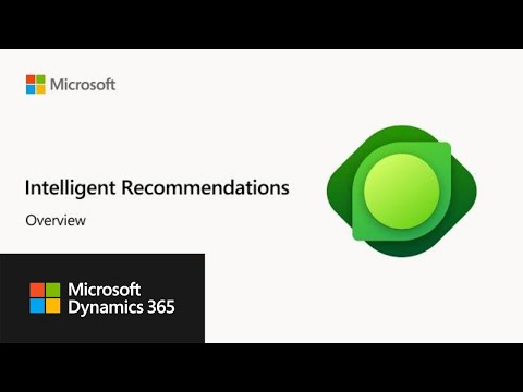 Overview | Microsoft Intelligent Recommendations