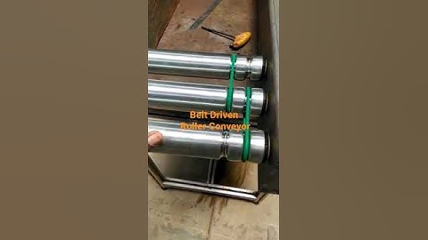 Grooved Roller Conveyor - Orange Conveyor Systems - 9940647200