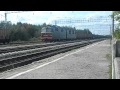 Электровоз ВЛ80С-2519 с грузовым поездом