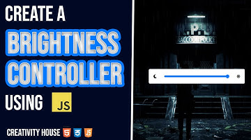 HTML & CSS & Js || Change page brightness  by javascript