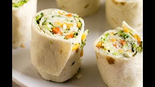 Vegetable Tortilla Roll Ups