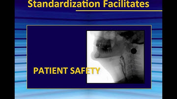 Why Standardize the MBS Study? The MBSImP Approach