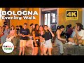 Bologna, Italy Evening Walking Tour - 4K 60fps with Captions