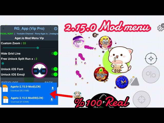 Agario 2.15.0 Mod Menu Apk! Macro & Zoom Hack (Agario Mobile) 