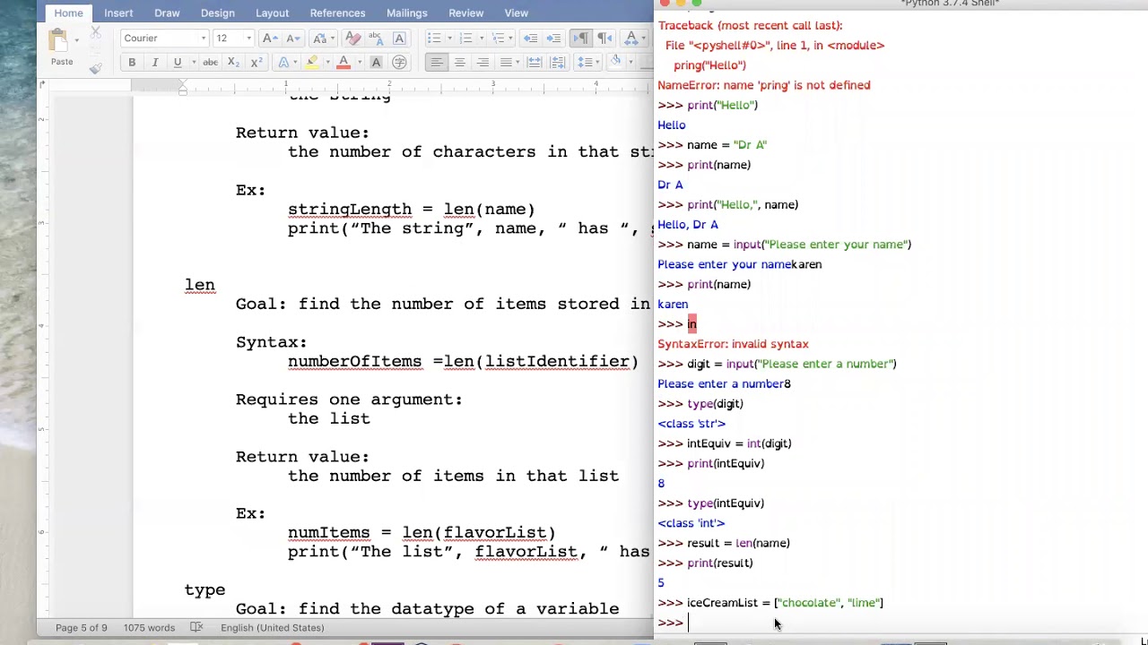CPSC 110 - UsingFunctions Part2 - YouTube