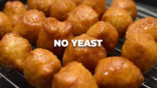 Greek Loukoumades - Lokma Turkish & Lukaimat Arabian No Yeast Donuts