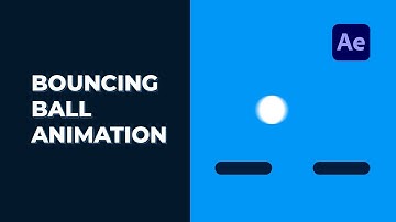 Bouncing ball animation in after effects (Simple & Easy)