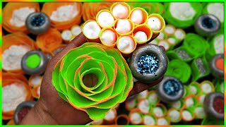Orange Green ✨ Clay cracking ✨ Glitter ✨ Soap asmr ✨ Soap boxes with starch ✨ Soap box with foam screenshot 5